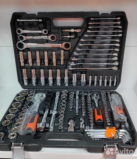 Автомобильный набор инструментов 151 предмет