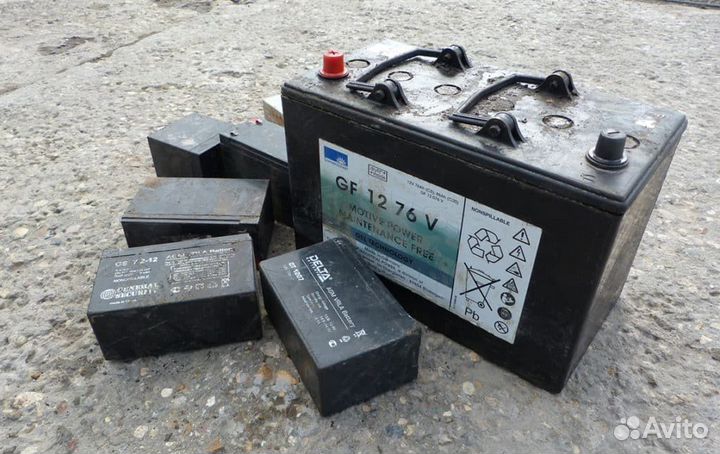 Аккумуляторы бу. Самовывоз