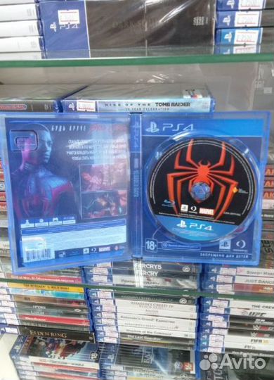 Человек-паук Майлз Моралес ps4