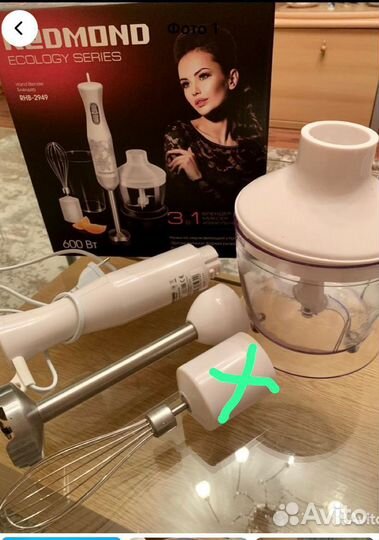 Блендер redmond на запчасти