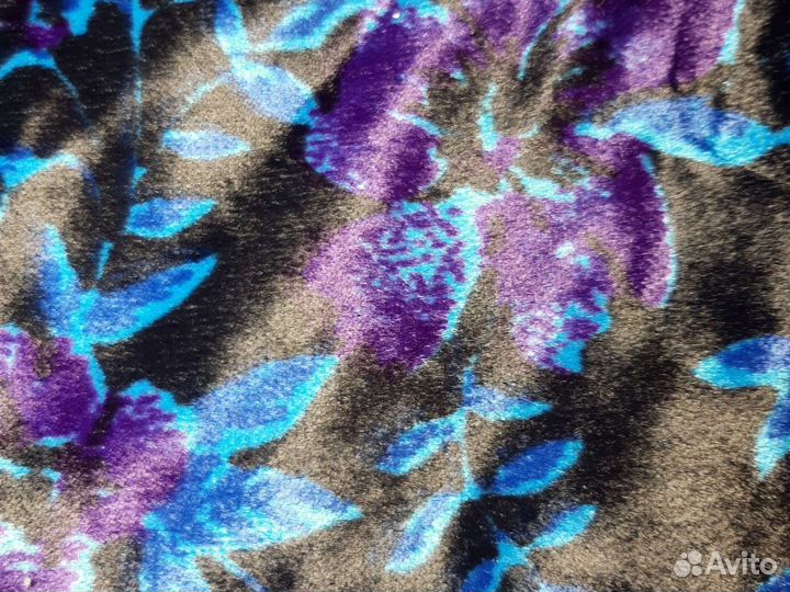 Отрез ткани СССР бархат