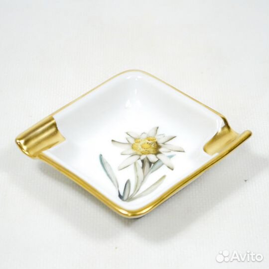 Rosenthal Розенталь пепельница фарфор роспись