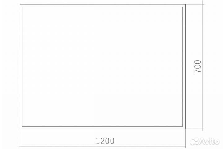 Зеркалосподсветкойart&Max AversaAM-Ave-1200-7