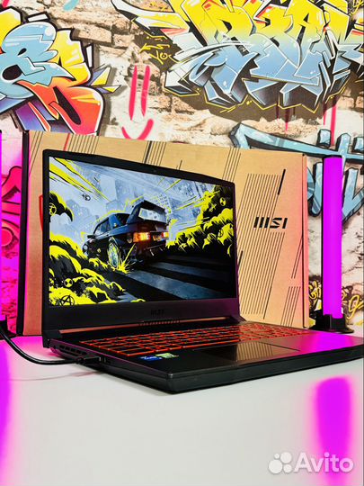 Ноутбук MSI i5 RTX3060