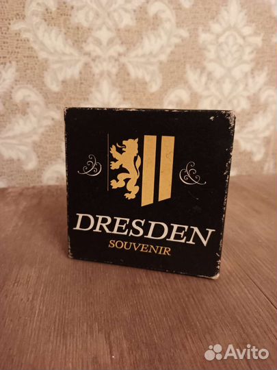 Ретро редкий сувенир набор блюдец Дрезден