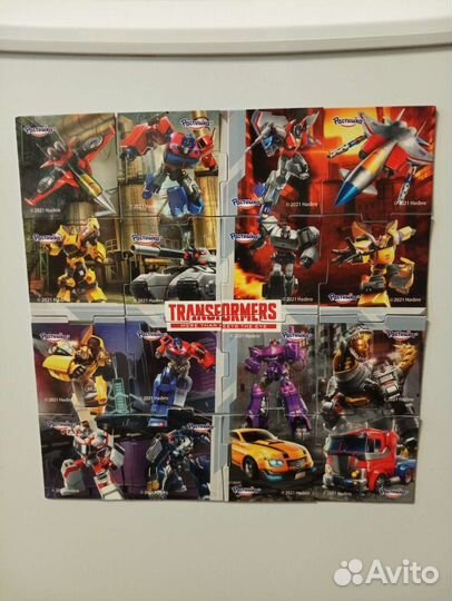 Магниты-пазл трансформеры Растишка