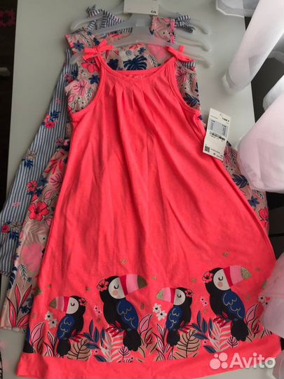 Платье для девочки 3шт 116