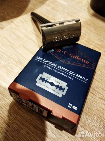 Gillette бритвенный станок, лезвия