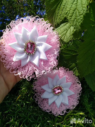 Резинки для волос ручной работы