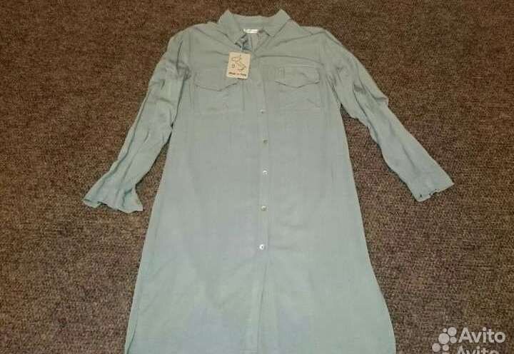 Платье рубашка 46-48 р