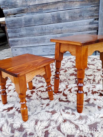 Низкий табурет