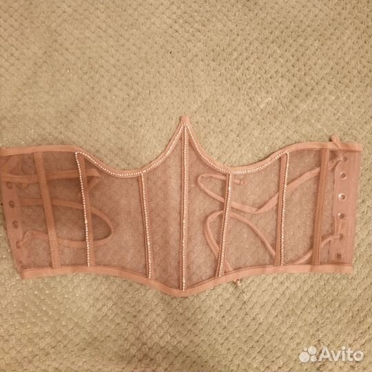 Корсет со стразами