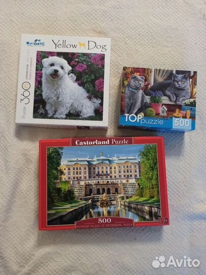 Пазлы разные