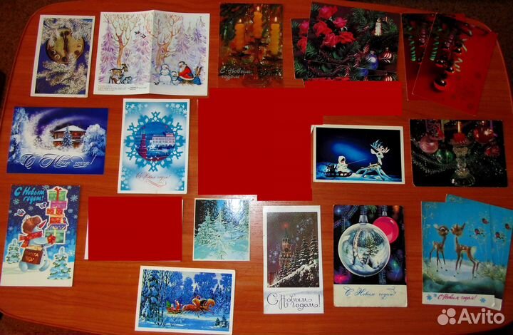 Открытки СССР чистые