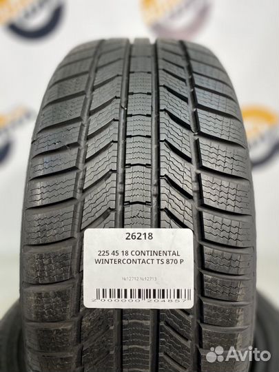 Continental WinterContact TS 870 P 225/45 R18 97T