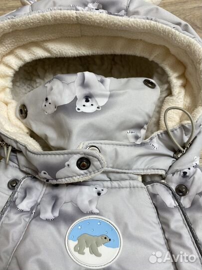 Комбинезон трансформер зимний 80