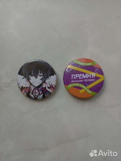 Аниме значки