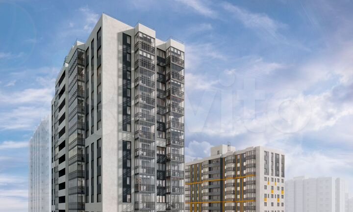 2-к. квартира, 59,9 м², 25/25 эт.