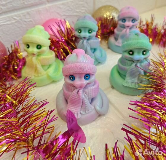 Мыло ручной работы Змея