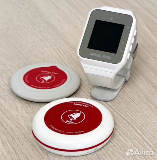 Кнопка вызова персонала, официанта и пейджер Эстет