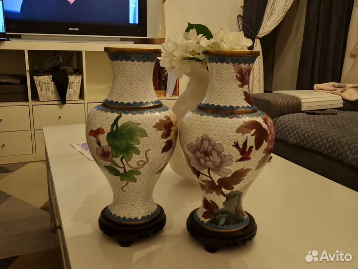 Ваза клуазоне