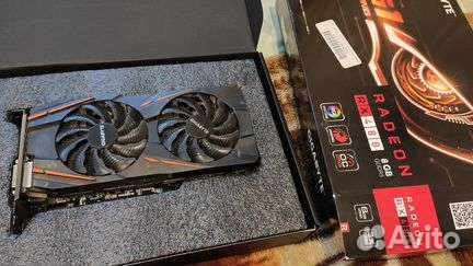 Видеокарта RX 480 8gb