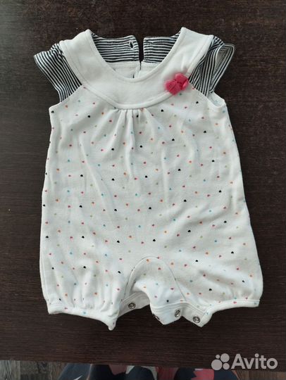 Пакет вещей для новорожденного 56 для девочки