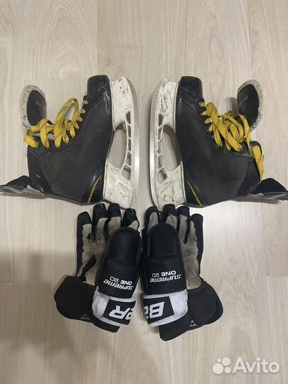 Коньки и краги