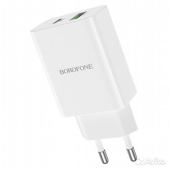 Зарядное устройство borofone BA56A Lavida USB+Type