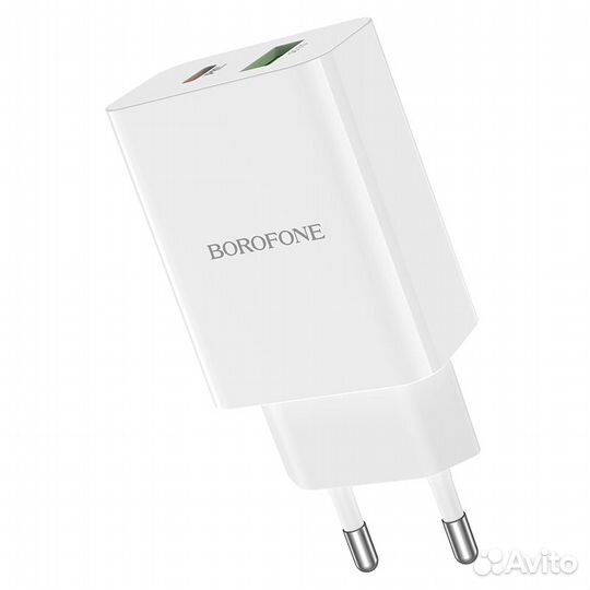 Зарядное устройство borofone BA56A Lavida USB+Type