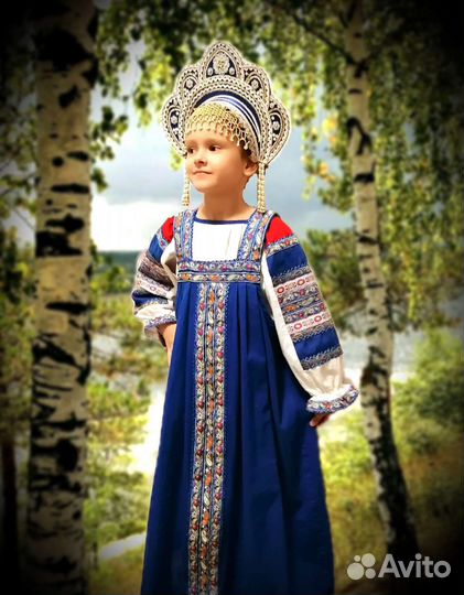 Русский народный костюм в аренду