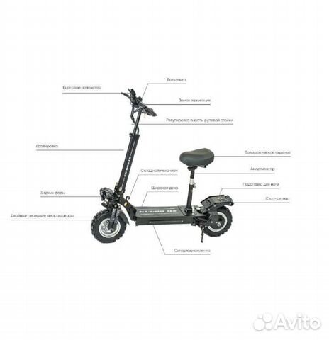 Электросамокат kugoo m5