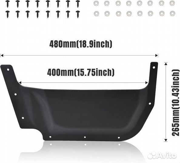 Карманы двери (комплект) Yamaha Wolverine rmax