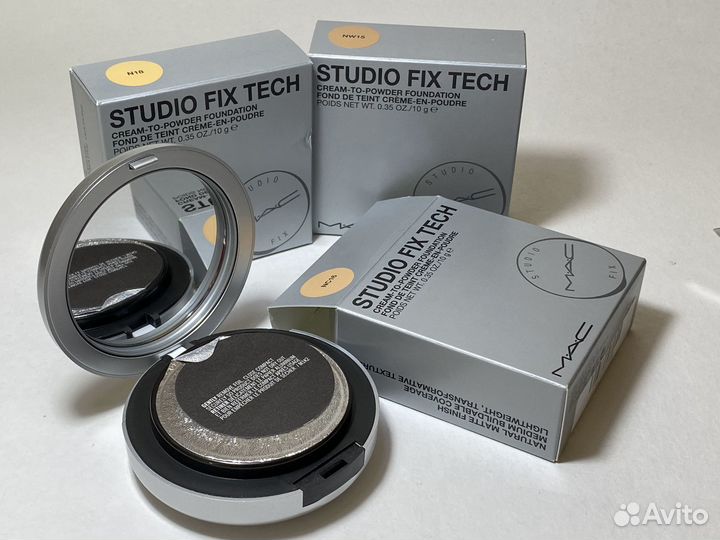 Пудра MAC studio FIX tech cream-TO-powder