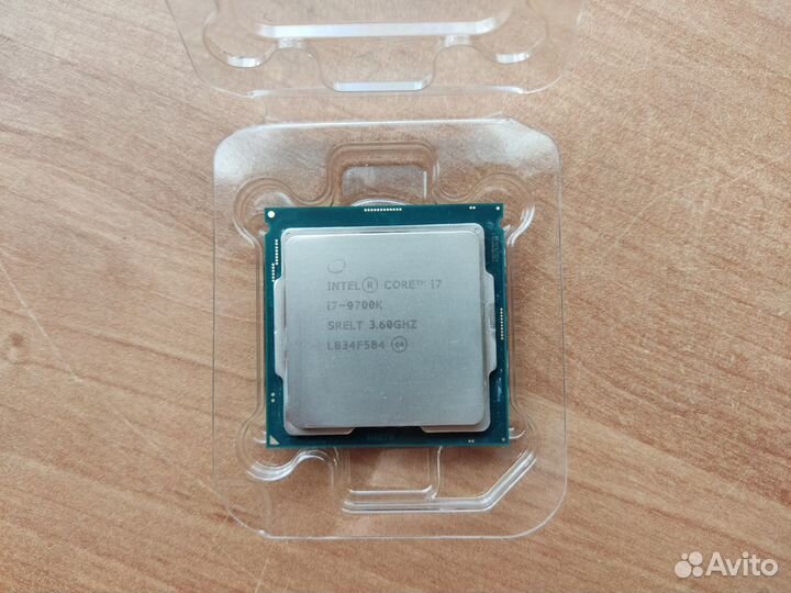 Процессор Intel core i7 9700k