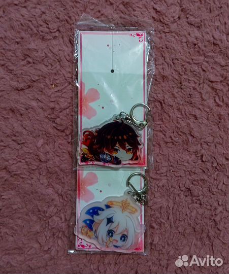 Брелоки Genshin impact