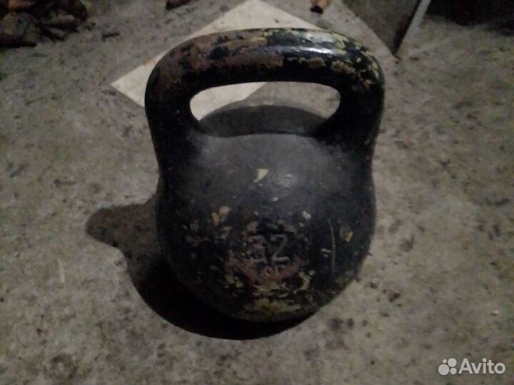 Гиря чугунная 32 кг