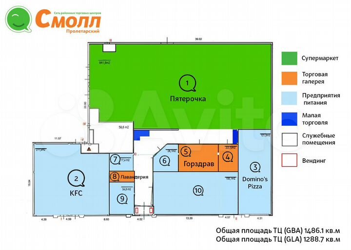 Торговая площадь, 6 м²
