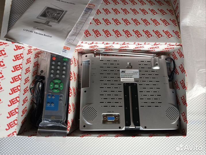 Мини телевизор Jec TFT 