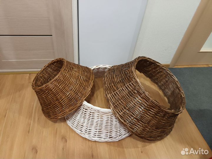 Подстаака,юбка декаративная под ёлку плетёная