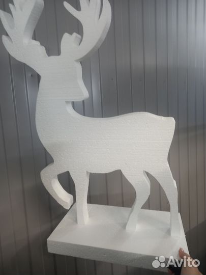 Фигуры из пенопласта к новому году