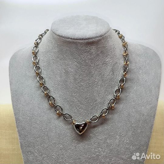 Массивное колье цепь стиль Poison Drop