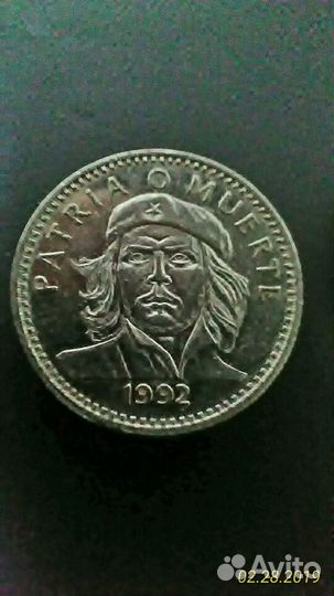 Монета Куба Че Гевара