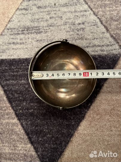 Конфетница мельхиор СССР