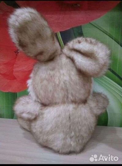 Заяц меховой большой