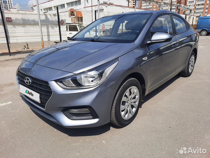 Hyundai Solaris 1.6 МТ, 2019, 42 000 км
