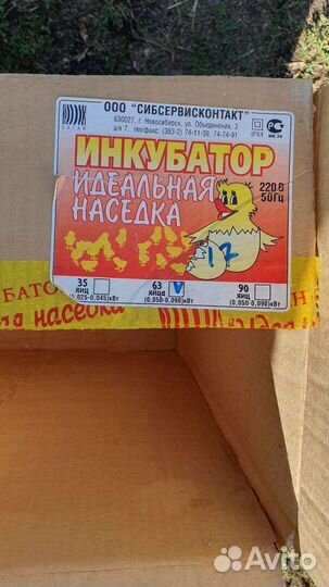 Инкубатор на 63 яйца