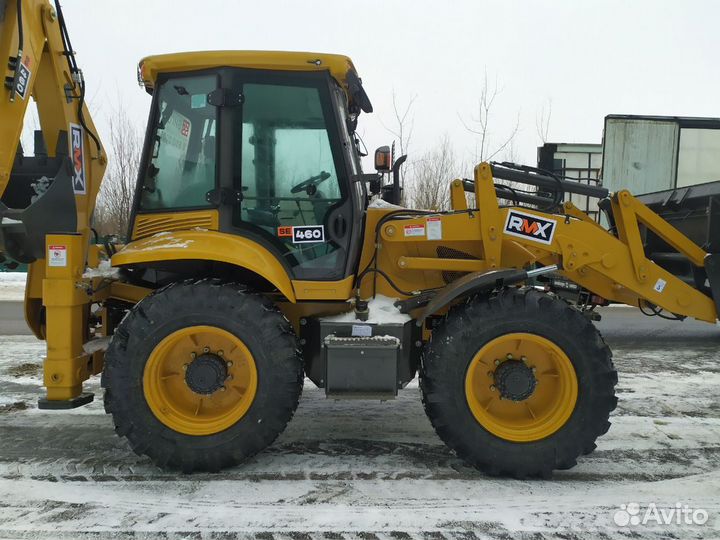 Эксковатор-погрузчик, Мини-погрузчик, гидромолот