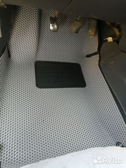 Автоковрик EVA в Хëндай Элантра 3D с бортами