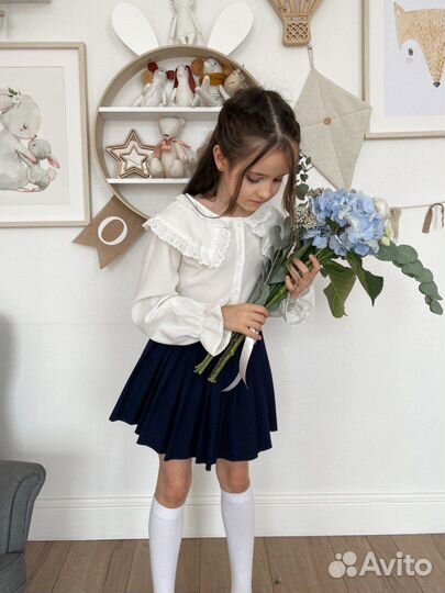 Блузка школьная для девочки